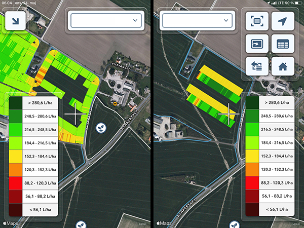 Print screen fra FieldView